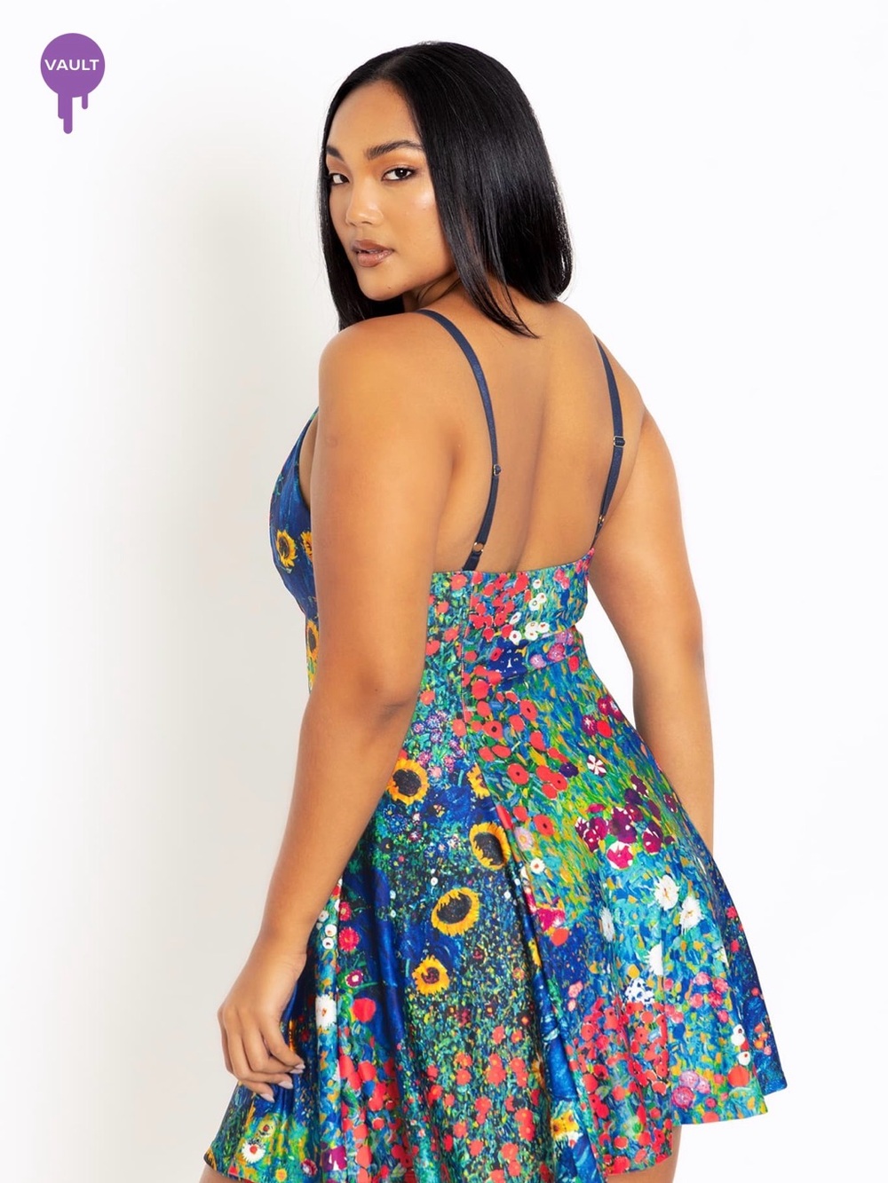 Blackmilk Klimt Museum Vault Floral Mini Dress - Picture 2 of 7